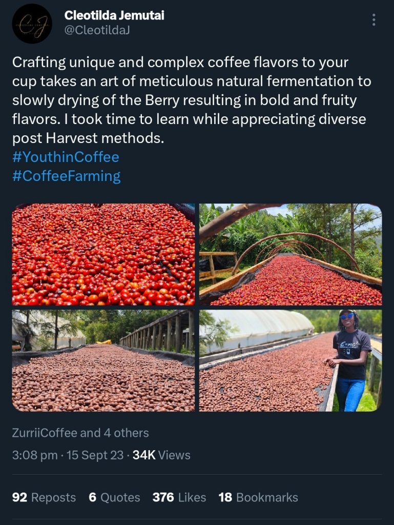 Youth farmers showcasing farm harvest