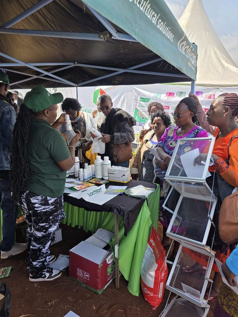 Wambugu ATC Exhibition 2025 in Nyeri showcasing climate-smart agriculture
